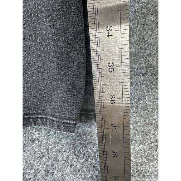 Ann Taylor LOFT Gray Black Wash Denim Mid-Rise Skinny Jeans Women's - Picture 7 of 10